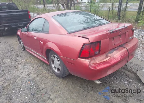 2000 Ford Mustang из США, поврежденный, VIN 1FAFP4046YF136163